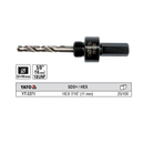 Adaptadores Para brocas Copa circular sacabocado Hexagonal y SDS Plus