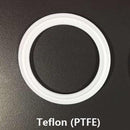 Sello sanitario TEFLON (PTFE) para ferrule 1 1/2"