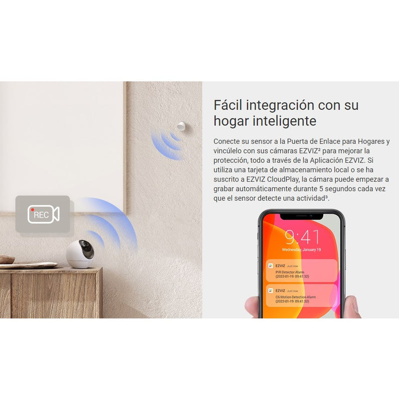 Sensor de movimiento infrarrojo