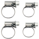 Abrazadera Para Manguera (1/2"-3/4", 12-20 Mm, 16-25 Mm, 4 Piezas)