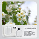 Difusor Aromas De Aceites Esenciales (Incluye Esencia de Westin White Tea 50ml). Dispensador De Fragancia Aromático. Ambientador. Aromaterapia.