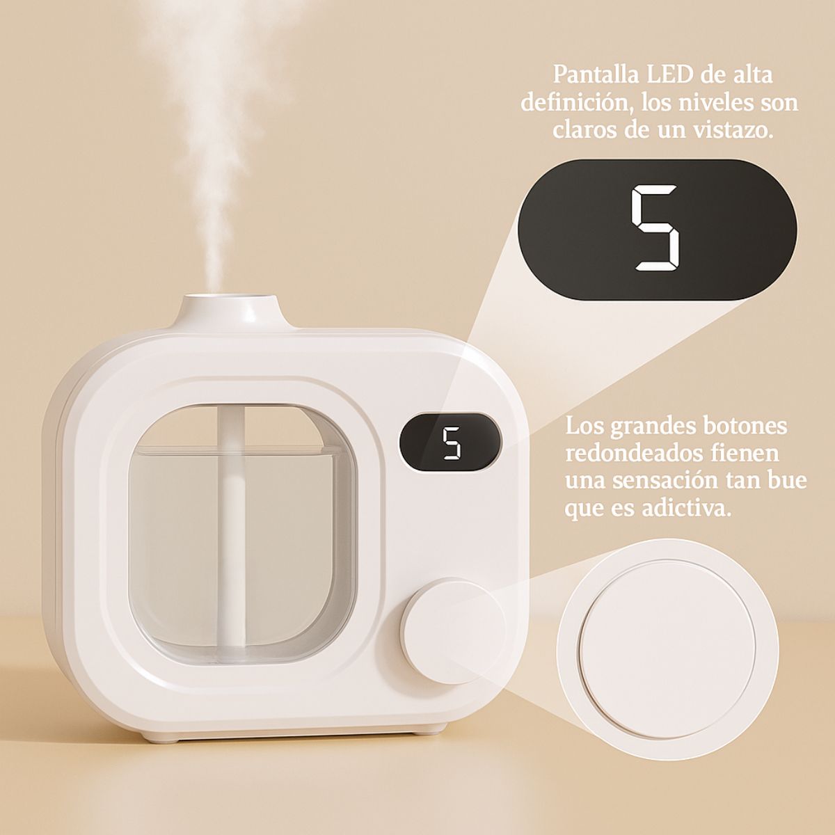 Difusor Aromas De Aceites Esenciales (Incluye Esencia de Westin White Tea 50ml). Dispensador De Fragancia Aromático. Ambientador. Aromaterapia.