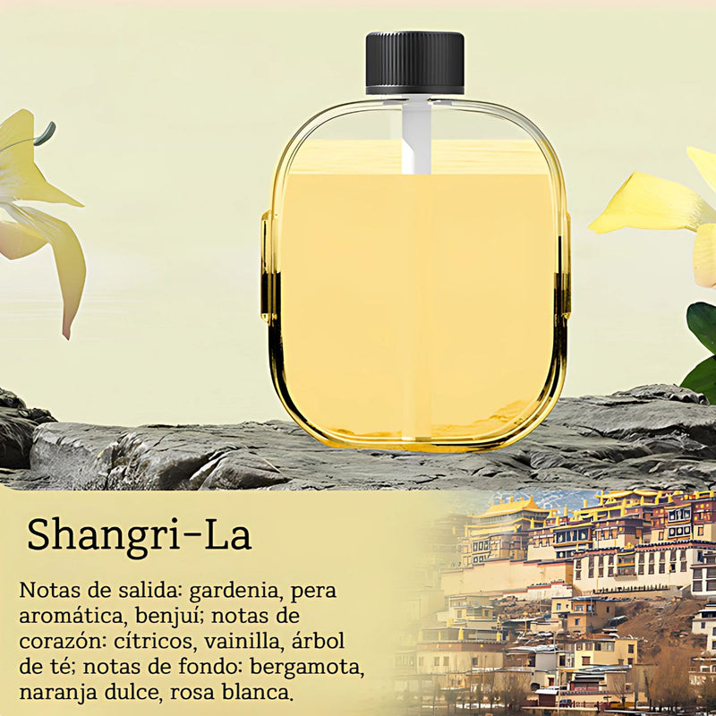 Aceite Esencial Shangri-La (500ML). Aromaterapia. Fragancia Esencia De Olor. Ideal Para Difusores. (No incluye Difusor).