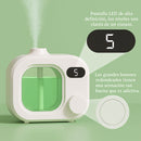 Difusor Aromas De Aceites Esenciales (Incluye Esencia de Jazmín 50ml). Dispensador De Fragancia Aromático. Ambientador. Aromaterapia.