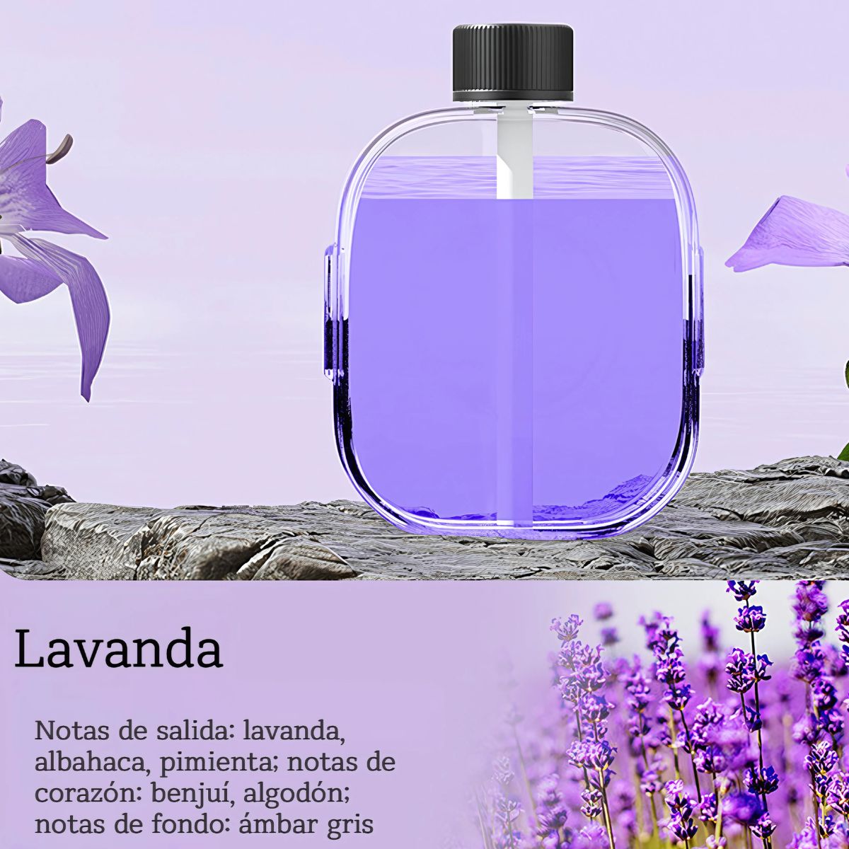 Aceite Esencial Lavanda (500ML). Aromaterapia. Fragancia Esencia De Olor. Ideal Para Difusores. (No incluye Difusor).
