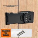 Cerradura aldaba de Combinación de 4 Pulgadas. Cerrojo con Código Numérico para Puertas y Armarios.