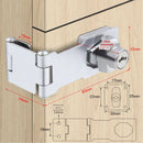 Cerrojo con Cerradura y Llave para Puertas y Cajones.  Cerradura de gabinete de doble bisagra.tipo aldaba