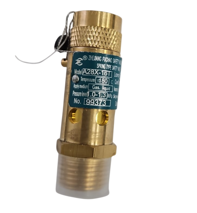 Válvula de Seguridad para Compresor de Aire