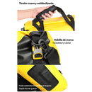 Bolso para motocicleta Rhinowalk 100% impermeable de 65L de capacidad.