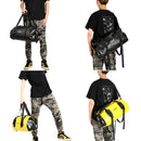 Bolso para motocicleta Rhinowalk 100% impermeable de 65L de capacidad.