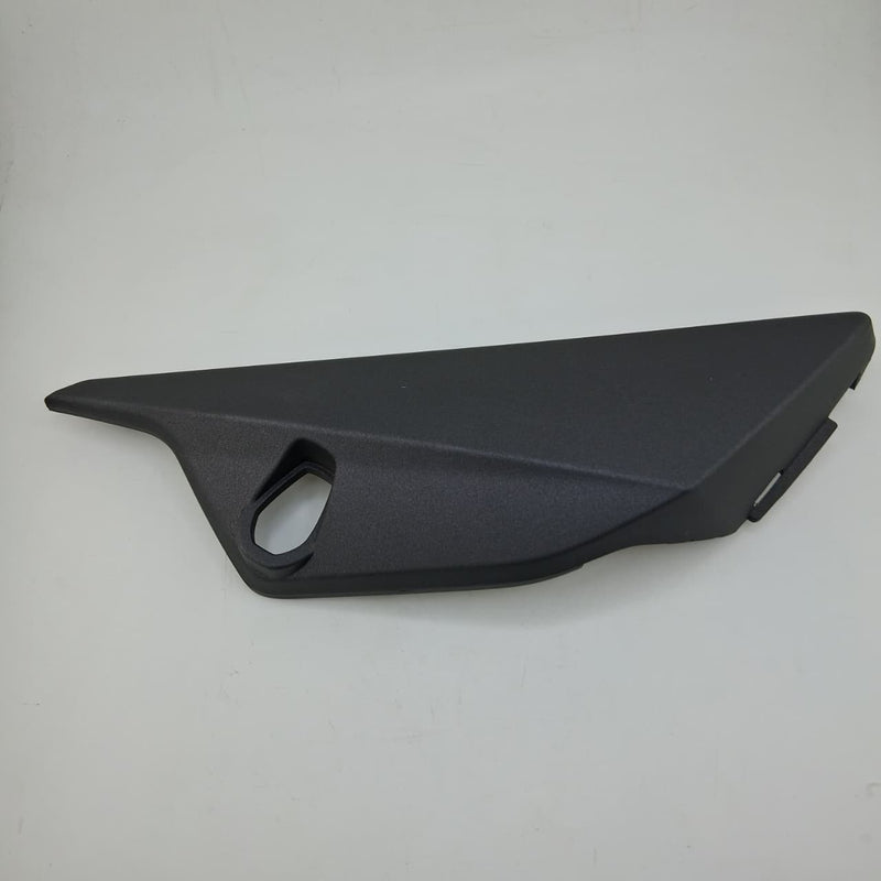 Covertor decorativo del faro derecho negro con calcomanias (MINNIX150) HEADLIGHT RIGHT DECORATIVE PART BLACK WITH STICKER