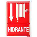 Letrero "Hidrante" Surtek