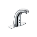 Grifo Automático con Sensor para Lavamanos. Pluma Llave Monomando de Latón con Acabado Cromado. Funciona con Baterías o Conexión Eléctrica.