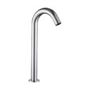 Grifo Automático con Sensor para Lavamanos. Llave Pluma Alta con Diseño Elegante. Funciona con Baterías o Conexión Eléctrica.