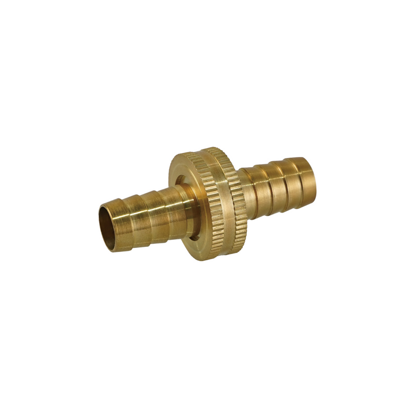 Unión Rápida De Latón 3/4" Para Mangueras De Agua. Conector Universal Macho Y Hembra.
