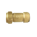 Unión de Compresión 3/4" de Latón. Cople de Reparación para Tuberías. Coupling.