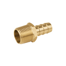 Niple Terminal Con Espiga 3/8" x 3/8" NPT De Latón. Conector Para Manguera De Gas Y Plomería.