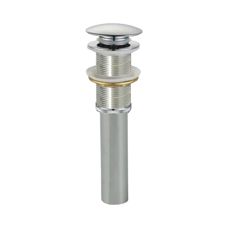 Desagüe Para Lavamanos 1 1/4" Con Tubo Acero Inoxidable. Drenaje para fregador con acabado satinado.