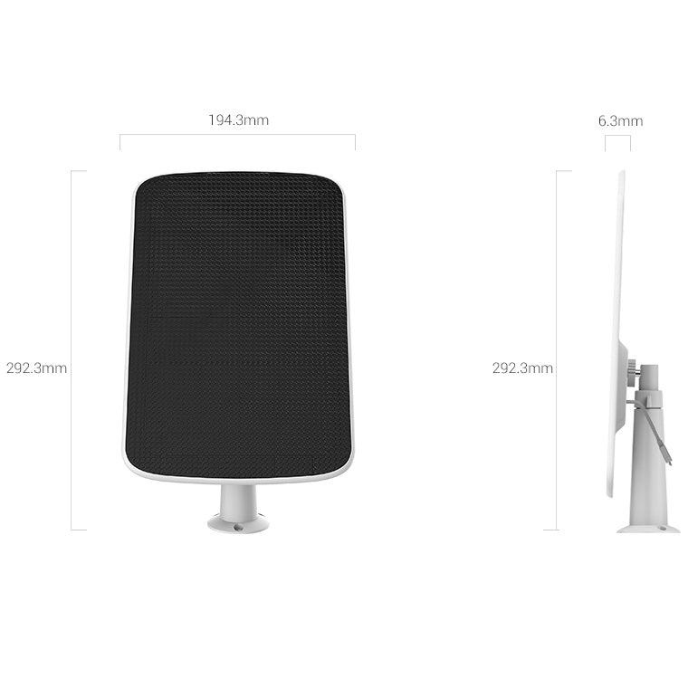 Panel solar para cámara SYC007