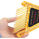 Seguro anti reversa multiusos para cortes de carpintería