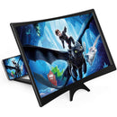 Amplificador de Pantalla de Celular, curva 3D, Full HD. Tamaño 12” Pulg.