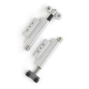 Juego de Rueda Superior / Guia Inferior Montaje Inversor. Plegable Europa. Color Blanco