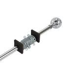 Tubo Barra Ajustable Para Cortinas , Closets Y Duchas De Acero Inoxidable. Barra Extensible.Color Acero Inoxidable 100-200cm. .