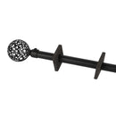 Barra tubo Ajustable Para Cortinas , Closets Y Duchas De Acero Inoxidable. Barra Extensible.Color Negro 70-120cm.