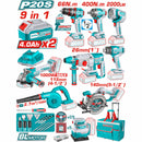 BiG Combo Total 9 herramientas 20V inalámbricas poderosas y potentes con Batería y Cargador. COMBOS POCAS UNIDADES