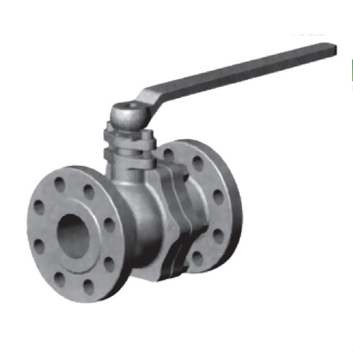 Valvula indust. 6" 300lbs de bola flotante.Bridada(SORF) PTFE ASTM Estándar.304.