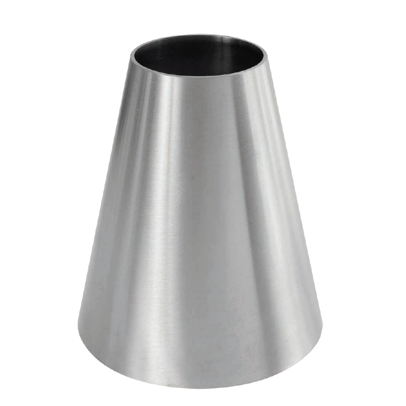 Reduccion Concentrica Sanitaria 1 1/2"x1" T-304 3A.