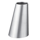 Reduccion Exentrica Sanitaria 1 1/2"x1" T-304 3A.