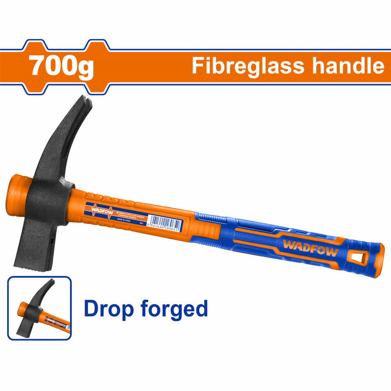 Martillo de Uña Tipo Frances 700g Magnético. Antideslizante. Tratamiento térmico. Acero al carbono.