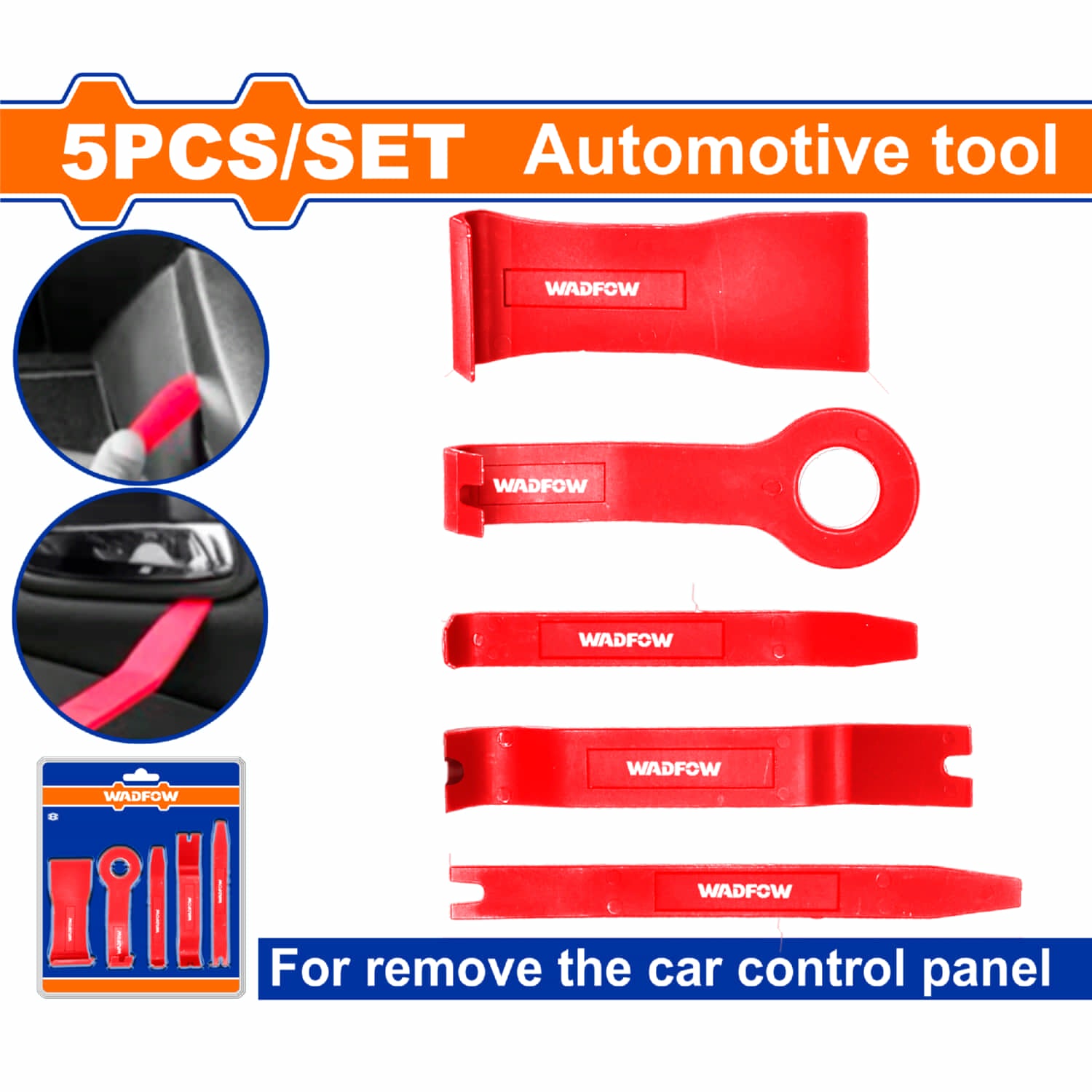 Herramientas de Desmontaje para Retirar Paneles Set 5 pzas