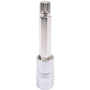 Dado De Punta Estriada Spline  (1/2", M12, L100Mm)