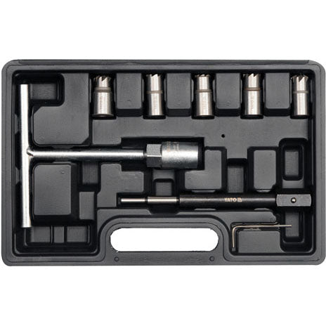 Conjunto De Inyector Y Cortador De Diesel. Set de 8 piezas.