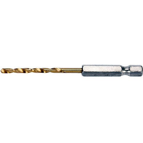 Broca Para Metal De Titanio Con Vastago Hexagonal (3.0 Mm)