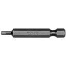 1 Pza - Punta Allen Hexagonal  1/4” X 50 Mm , 2.5 Mm