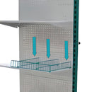 Divisor lateral de Repisa para Exhibidor ferretero Carbone 950*460*2200mm