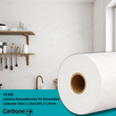 Lámina autoadhesiva panel Decorativo PU 1.20 m x 2.80 m x 2.4 mm. Acabado: Calacata claro