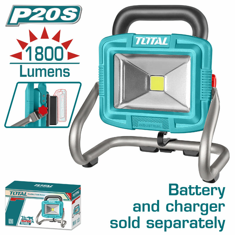 Lámpara de trabajo 20V inalámbrica de iones de litio