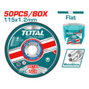 Kit en lata de 50 discos corte de metal y acero inoxidable.