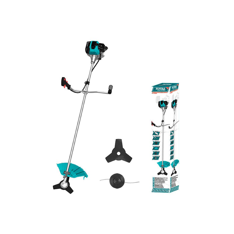 Desmalezadora Grande. Motor 2 Tiempos Enfriado Por Aire A Gasolina 1.4KW (2.2HP) 52cc. Desbrozadora.