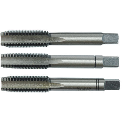 Machos De Roscar A Mano M12 (3 Piezas). Paso de rosca  1.75mm