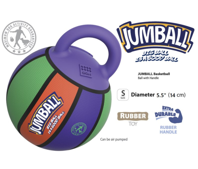 Pelota JUMBALL Small multicolor para mascota