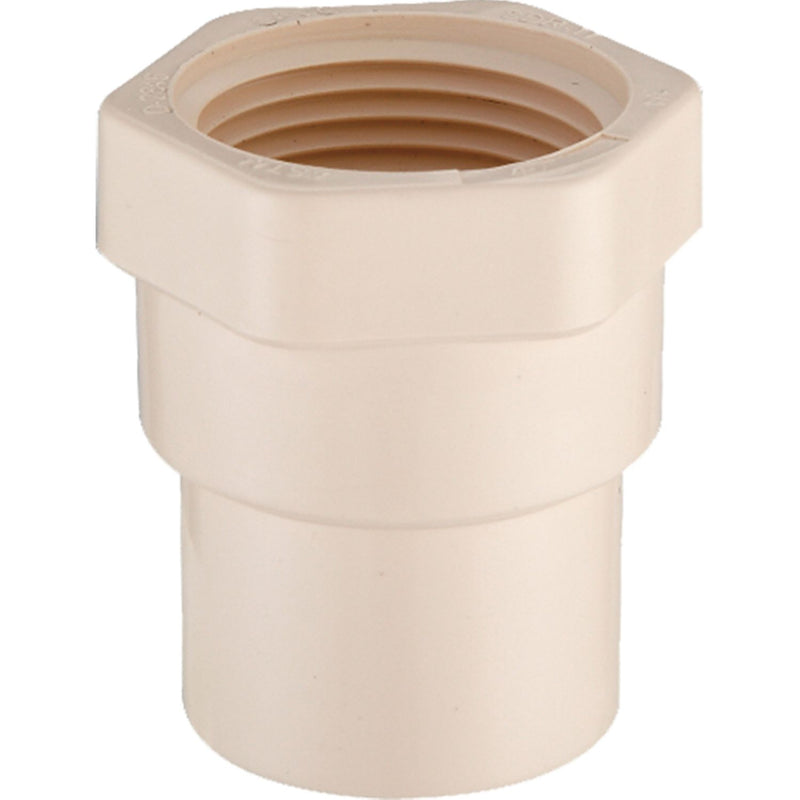 Adaptadores hembra CPVC roscado.