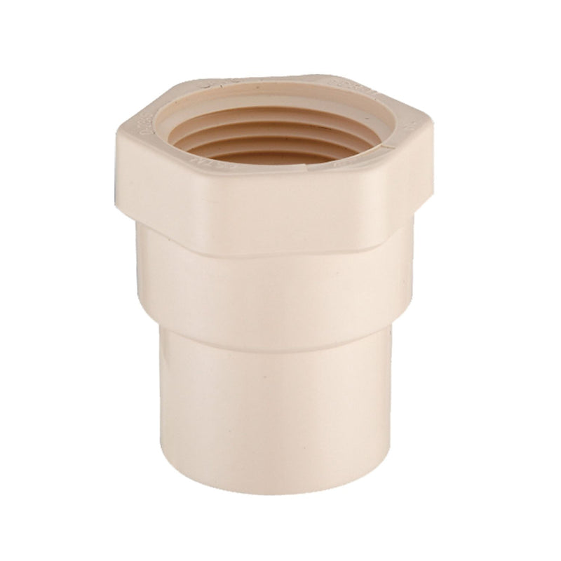 Adaptadores hembra CPVC roscado.