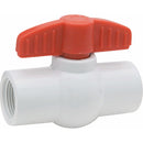 Válvula de paso PVC 1/2" roscable 150PSI