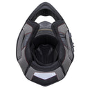 Casco PARA MOTO BX31 Benelli Rojo/Gris Talla XXL