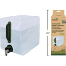 Portador De Agua Plegable Camping 10L Con Dispensador